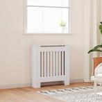 vidaXL Radiatorafdekking 2 pcs Wit 78 x 19 x 81.5 cm Bewerkt, Doe-het-zelf en Verbouw, Verwarming en Radiatoren, Verzenden, Nieuw
