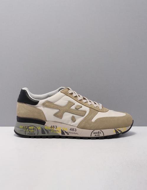 Premiata mick sneakers heren beige  var. 5895 beige-beige, Kleding | Heren, Schoenen, Nieuw, Verzenden