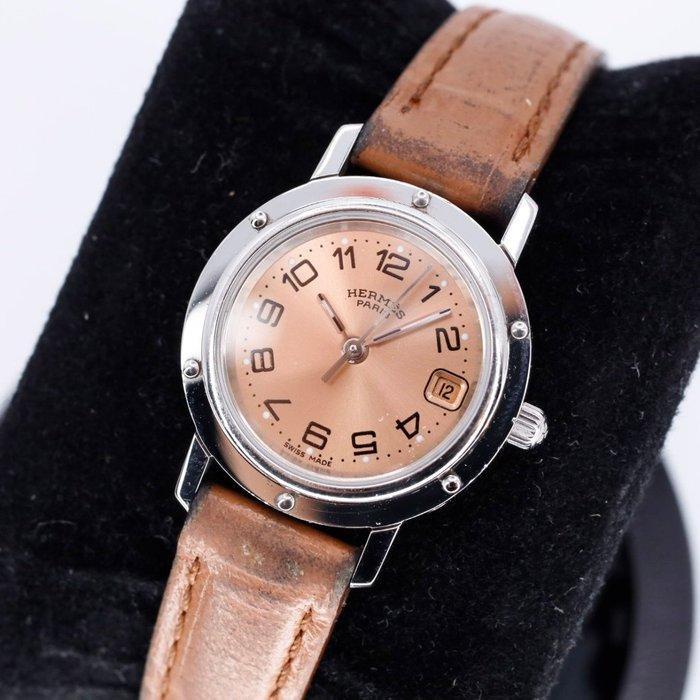 Hermès - Stainless Steel Quartz Ladies Watch - CL4.210 -, Sieraden, Tassen en Uiterlijk, Horloges | Heren