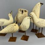 Ewa Budzowska - SUPER!!! 6 BIG BIRDS (with 24carat gold), Antiek en Kunst