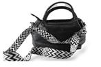 Charm London Tas Zwart | 10% extra korting, Verzenden, Zo goed als nieuw, Zwart