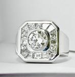 Statement ring - 18 karaat Witgoud - 1.75ct. tw. Diamant