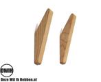 2 stuks -Nordic Design- kapstok wand haken - naturel - Mo..., Huis en Inrichting, Woonaccessoires | Kapstokken, Verzenden, Nieuw