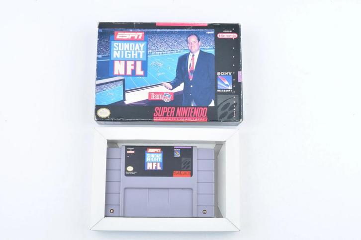 ESPN Sunday Night NFL (NTSC) [Super Nintendo], Spelcomputers en Games, Games | Nintendo Super NES, Zo goed als nieuw, Ophalen of Verzenden