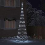 vidaXL LED Kerstboom met 550 LED Koudwit 160 x 160 x 500 cm, Diversen, Kerst, Verzenden, Nieuw
