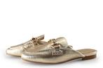 Blasz Instappers in maat 38 Goud | 10% korting, Kleding | Dames, Schoenen, Overige kleuren, Verzenden, Instappers, Zo goed als nieuw