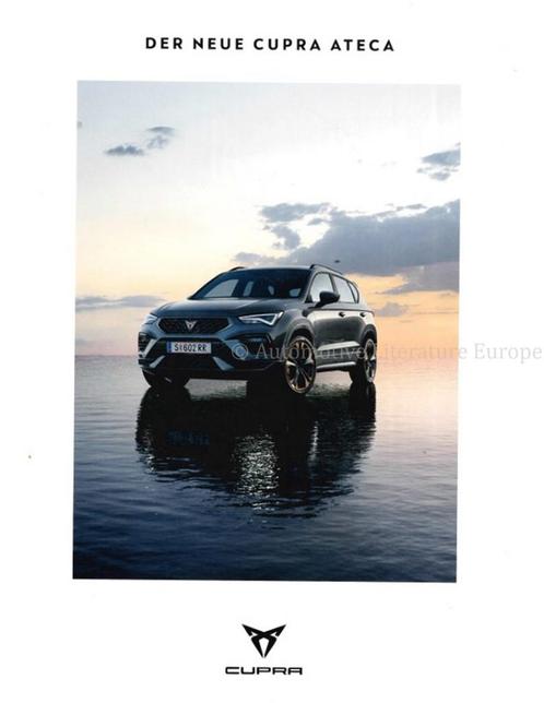2021 CUPRA ATECA BROCHURE DUITS, Boeken, Auto's | Folders en Tijdschriften