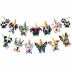 Banner Happy Dogs met diverse honden afbeeldingen, Verzenden, Nieuw