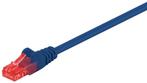 Cat6 15m blauw UTP kabel, Computers en Software, Pc- en Netwerkkabels, Ophalen of Verzenden, Nieuw