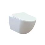 Wandcloset Creavit Freedom Randloos Mat Wit (Zitting is, Doe-het-zelf en Verbouw, Sanitair, Ophalen of Verzenden, Nieuw