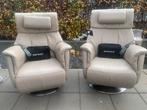 Outlet Sta op stoel relax fauteuil gratis bezorgd/garantie, Huis en Inrichting, Fauteuils, Verzenden, Nieuw, Leer