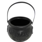 Kleine zwarte heksenketel/kookpot 15 cm - Halloween heksen.., Hobby en Vrije tijd, Ophalen of Verzenden, Nieuw