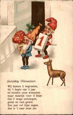 Fantasie, nieuwjaar - feestdagen - Ansichtkaart (126) -, Gelopen