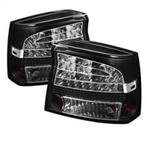 Spyder Dodge Charger 09-10 LED Tail Lights Black, Auto-onderdelen, Verlichting, Ophalen of Verzenden, Nieuw