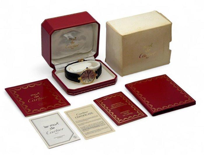 Cartier - Must de Cartier Vendome - 590003 - Heren -, Sieraden, Tassen en Uiterlijk, Horloges | Heren