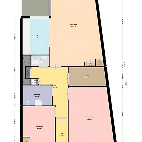 Appartement met balkon en woningruil in centrum, Huizen en Kamers, Huizen te huur, Direct bij eigenaar, Appartement