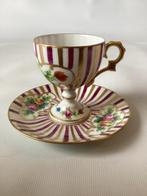 Limoges - Kop en schotel - Kop en schotel - Beenderporselein, Antiek en Kunst, Antiek | Glas en Kristal