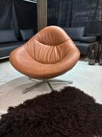 Label Hidde - Als Nieuw - Verve leer, Huis en Inrichting, Fauteuils, Zo goed als nieuw, Leer