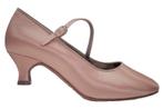Dames ballroom dansschoenen in huidkleur met een 4,5 cm flai, Sport en Fitness, Dansen, Ophalen of Verzenden, Nieuw, Schoenen