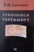 Etruskisch testament 9789074328098 D.H. Lawrence, Verzenden, Gelezen, D.H. Lawrence