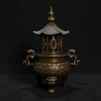 Pagode wierookbrander - Brons - China - Eind 20e eeuw