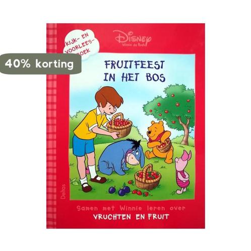 Disney Winie de Poeh - Kijk - En Voorleesboek - Fruitfeest, Boeken, Overige Boeken, Gelezen, Verzenden