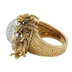 Ring - 18 karaat Geel goud - 1.50ct. tw., Nieuw