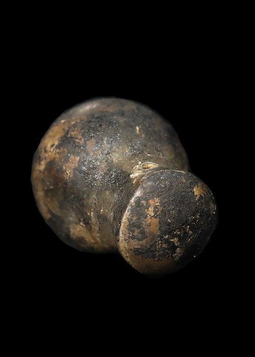 Oude Egypte, Nieuwe rijk Zilver Tränenvormige hanger (Zonder, Antiek en Kunst, Antiek | Overige Antiek