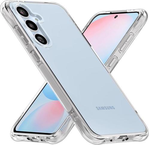 Galaxy S24 FE Transparant Soft TPU Air Cushion Hoesje, Telecommunicatie, Mobiele telefoons | Hoesjes en Frontjes | Samsung, Nieuw