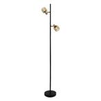 Industriële vloerlamp Emado, goud, metaal, Huis en Inrichting, Lampen | Vloerlampen, Nieuw, Ophalen of Verzenden, Metaal, 150 tot 200 cm