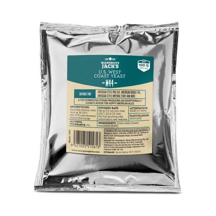 Mangrove Jacks - M44 US Westcoast gist - 100 g, Huis en Inrichting, Keuken | Potten en Pannen, Overige typen, Nieuw, Ophalen of Verzenden
