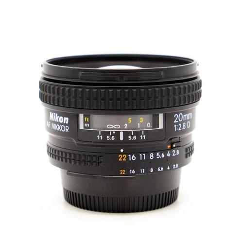 Nikon 20mm F2.8D AF Nikkor Objectief (Occasion), Audio, Tv en Foto, Fotografie | Lenzen en Objectieven, Groothoeklens, Zo goed als nieuw