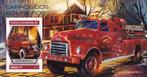 Mozambique - 2018 - Brandweer - Postfris, Postzegels en Munten, Postzegels | Thematische zegels, Verzenden, Postfris, Auto's