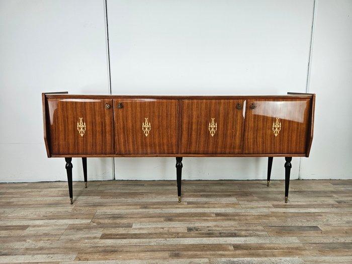 Credenza - Sideboard uit de jaren 60, bekleed met, Antiek en Kunst, Curiosa en Brocante