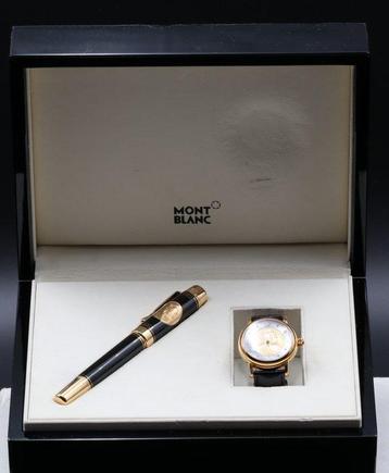 Montblanc - limited edition Han Wu Ti  pen & watch - Vulpen beschikbaar voor biedingen