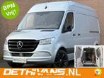 Zakelijke Lease |  Mercedes-Benz Sprinter 314CDI 143PK L2H2, Automaat, Stof, Gebruikt, Zwart