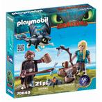 Playmobil Dragons Hikkie en Astrid met Babydraak - 70040 (Ni, Kinderen en Baby's, Nieuw, Verzenden