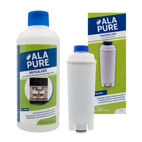 Delonghi Onderhoudsset FMC006 Waterfilter + ALA-CMC602, Witgoed en Apparatuur, Koffiemachine-accessoires, Verzenden