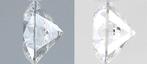 Zonder Minimumprijs - 2 pcs Diamant (Natuurlijk) - 1.00 ct -, Sieraden, Tassen en Uiterlijk, Edelstenen, Nieuw