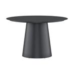 *WOONWINKEL* Ronde Eettafel Zwart, Tuin en Terras, Verzenden, Nieuw