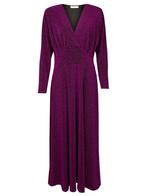 Maxi Jurk Glitter Paars, Kleding | Dames, Jurken, Verzenden, Nieuw