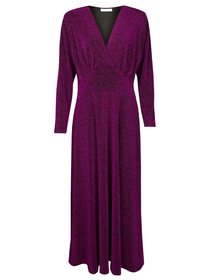 Maxi Jurk Glitter Paars, Kleding | Dames, Jurken, Verzenden