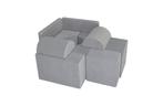 Foam blokken - soft play - ITAKA - 9 delig - grijs, Ophalen of Verzenden, Nieuw