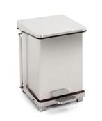 Pedaalemmer met scharnierdeksel 27L | 37x37x(h)44.5cm, Verzenden, Nieuw in verpakking