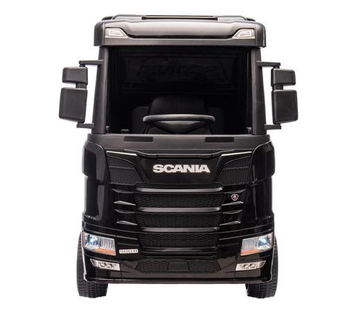 Scania 500R series truck zwart, EVA, Multimedia, 4WD, FM,RC, Kinderen en Baby's, Speelgoed | Buiten | Accuvoertuigen, Nieuw, Ophalen of Verzenden