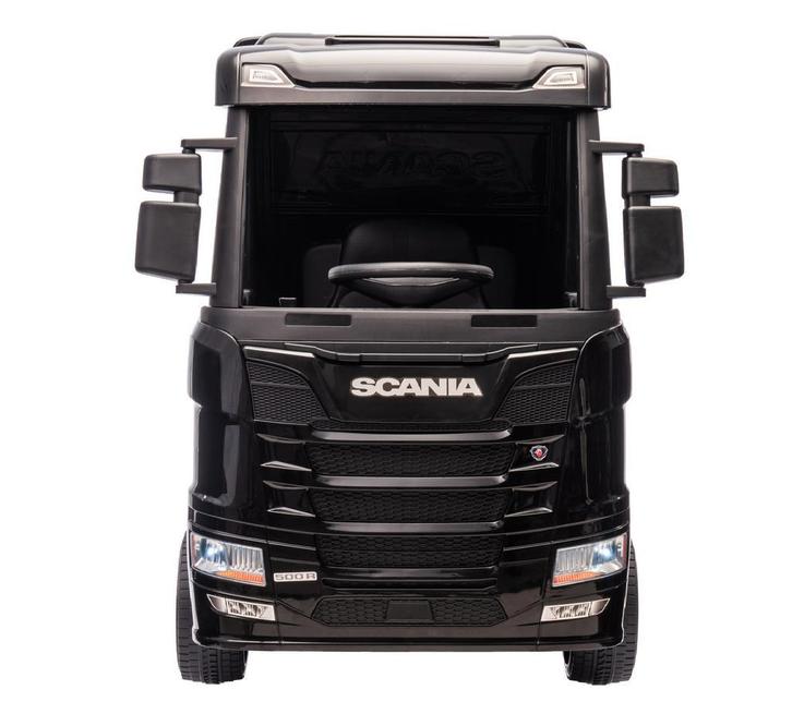 Scania 500R series truck zwart, EVA, Multimedia, 4WD, FM,RC, Kinderen en Baby's, Speelgoed | Buiten | Accuvoertuigen, Nieuw, Ophalen of Verzenden