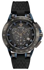 Versace VE3E00221 Sport Tech heren horloge 45 mm, Overige merken, Staal, Verzenden, Polshorloge