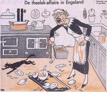 Spotprent over J. H. Thomas en corruptie in Engeland beschikbaar voor biedingen