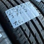 2 x Continental PremiumContact 2 215-55-18 Zomerbanden 7,5mm, Auto-onderdelen, Banden en Velgen, 18 inch, Ophalen of Verzenden