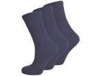 3 paar Naadloze damessokken - Marineblauw, Verzenden, Nieuw